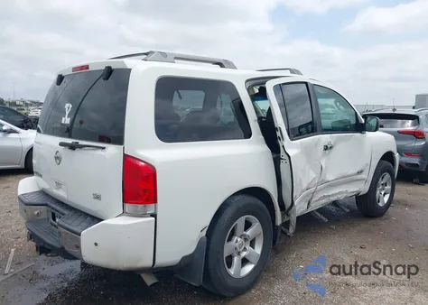 2006 Nissan Armada Se z USA, uszkodzony, nr VIN 5N1AA08AX6N723375